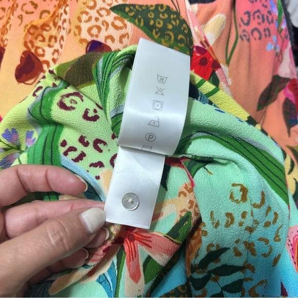 FARM RIO Amazonian Ombre Mini Wrap Dress Sz XS - Picture 12 of 12